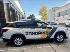 žandári služobné vozidlo