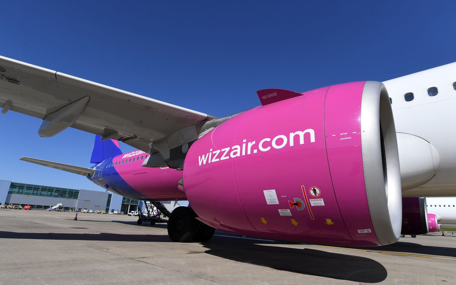 lietadlo spoločnosti Wizz Air
