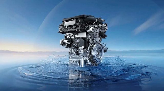 spaľovací motor s vysokou tepelnou účinnosťou