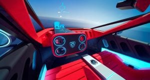 Peugeot Polygon Concept a volant Hypersquare