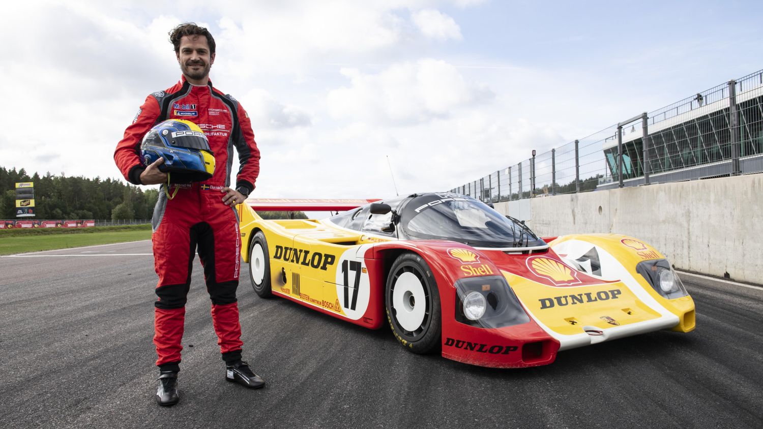 Porsche 962 C a švédsky princ Karol Filip