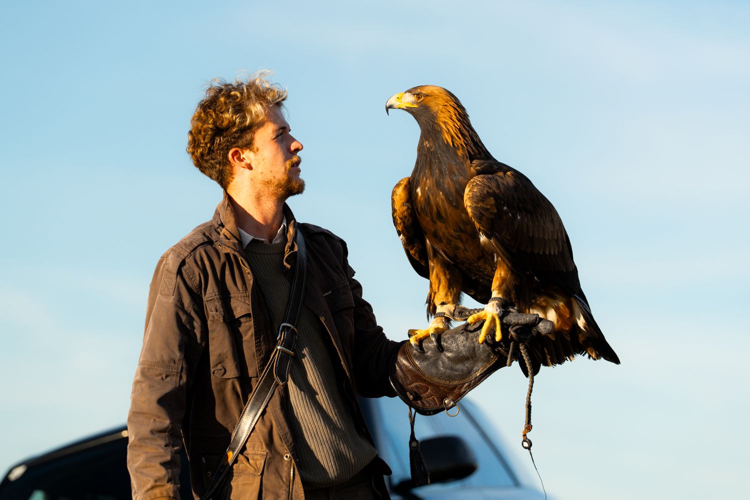 sokoliar Mário Bujňák a orlica Monza