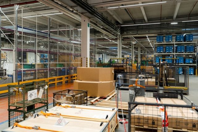 sklad náhradných dielov