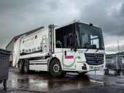 elektrické smetiarske auto