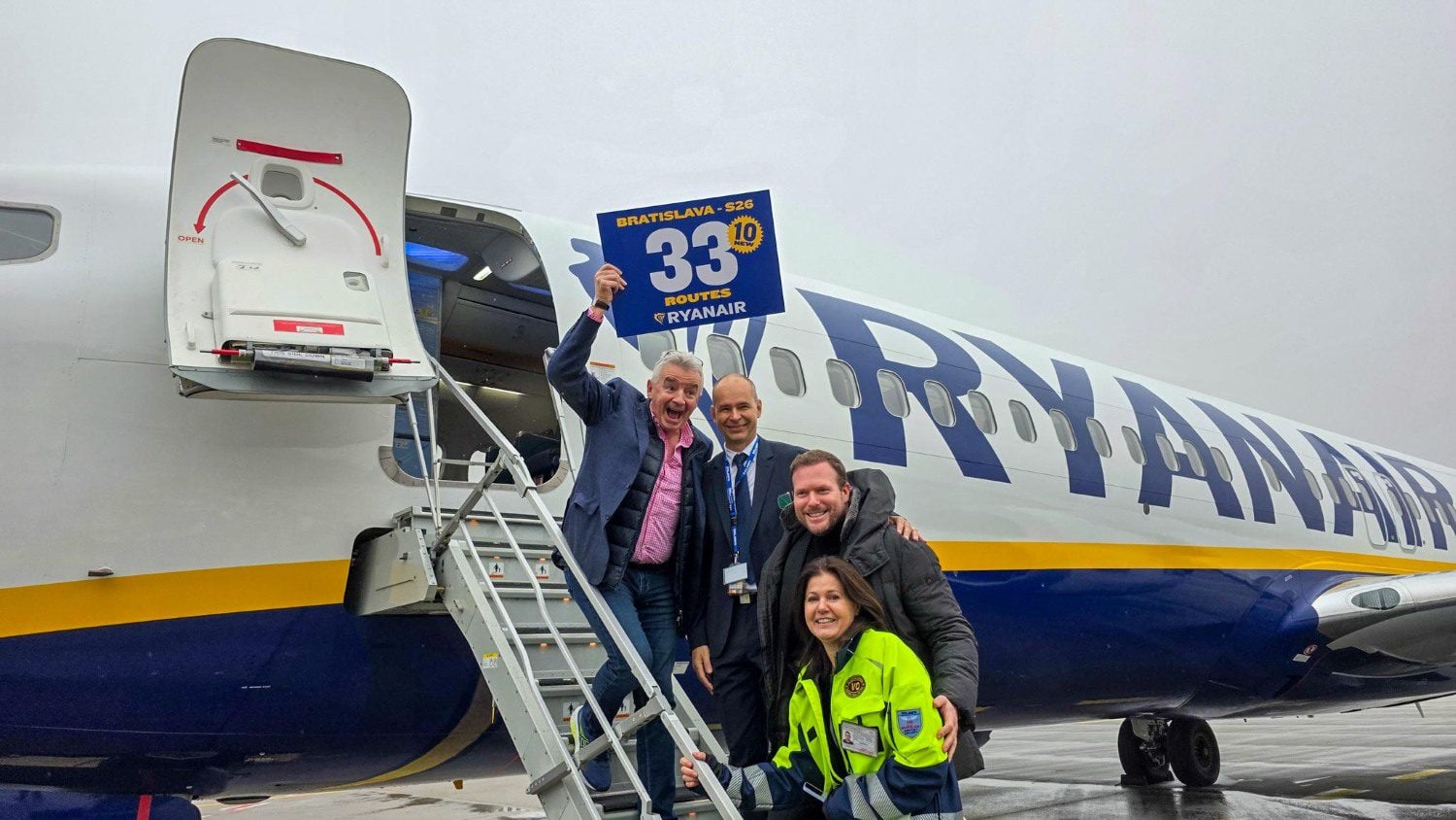 šéf spoločnosti Ryanair Michael O′Leary