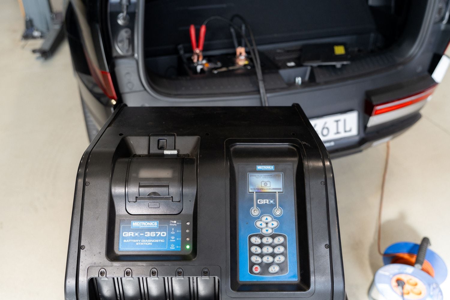 diagnostika batérie Hyundai Santa Fe