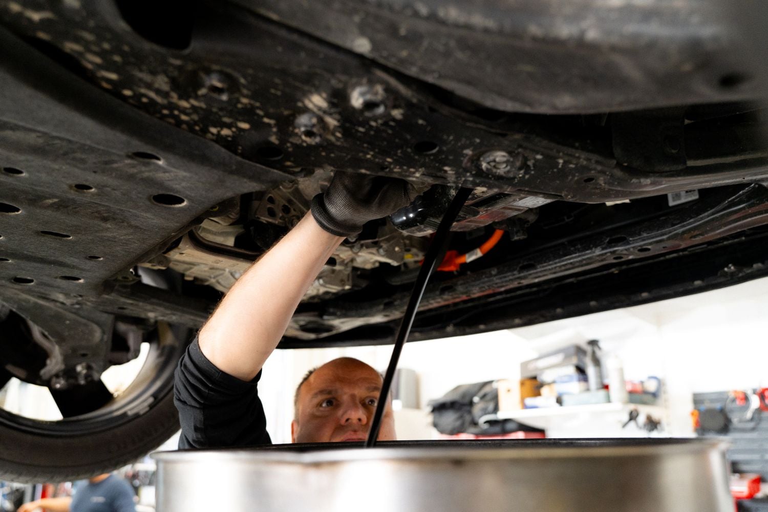 výmena oleja Hyundai Santa Fe