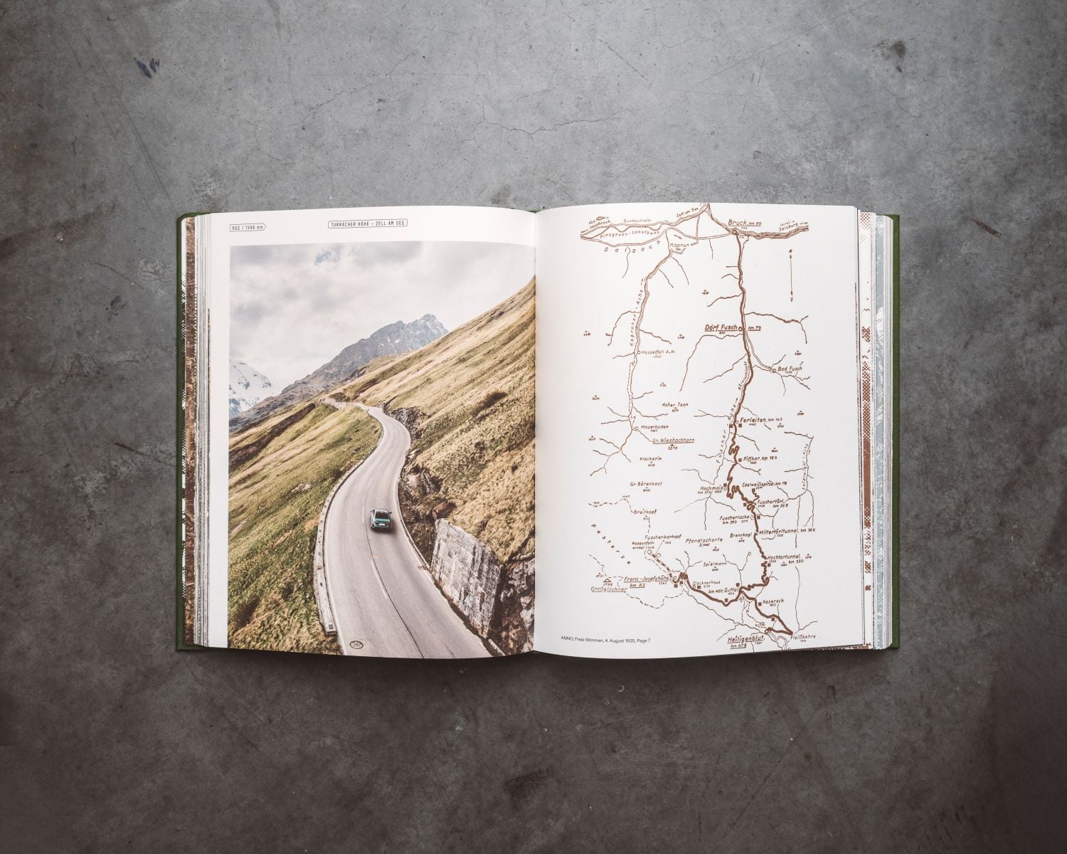 Kniha Okresky Rakúsko