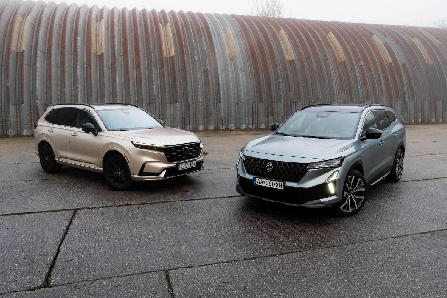 Renault Espace a Honda CR-V