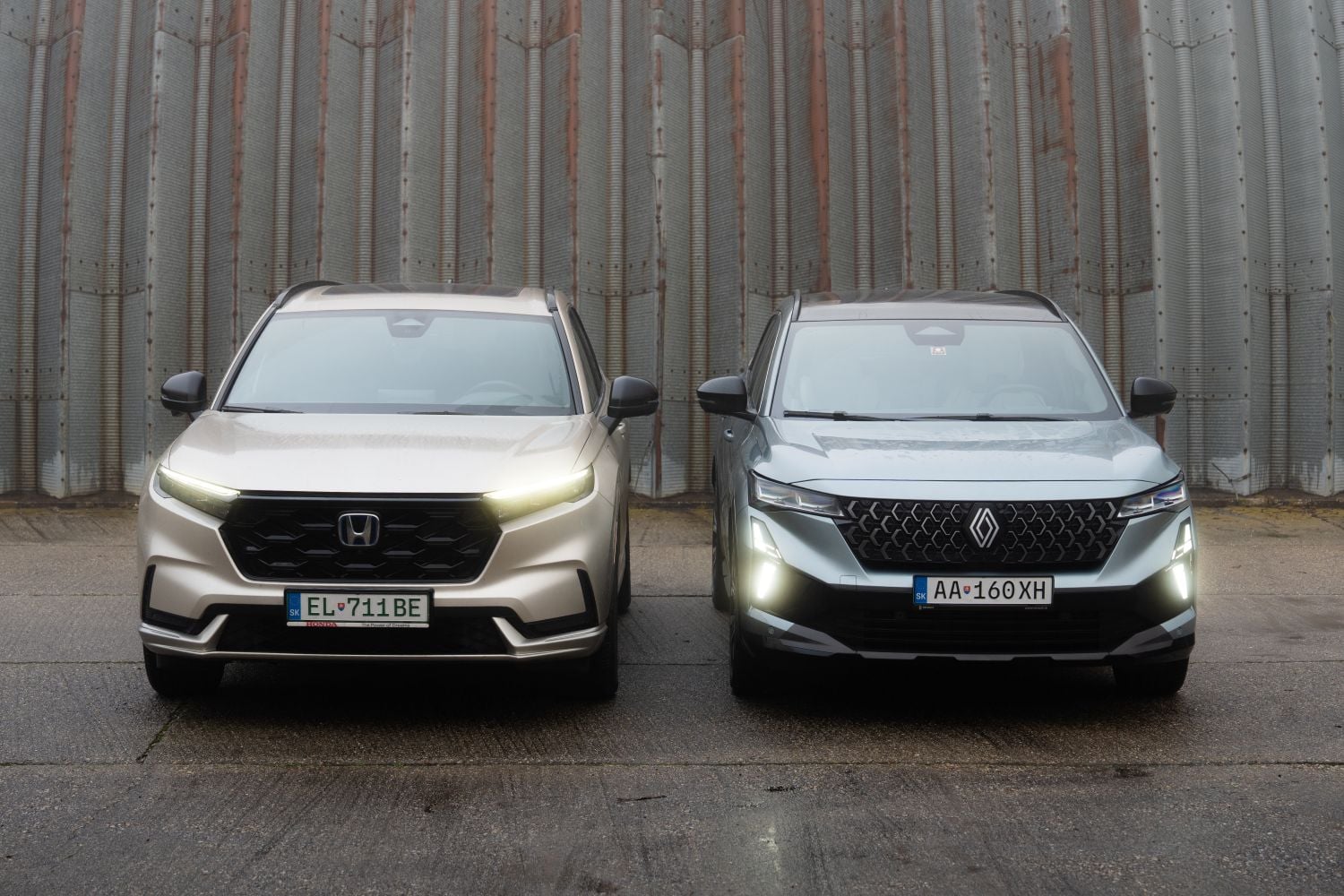 Renault Espace a Honda CR-V