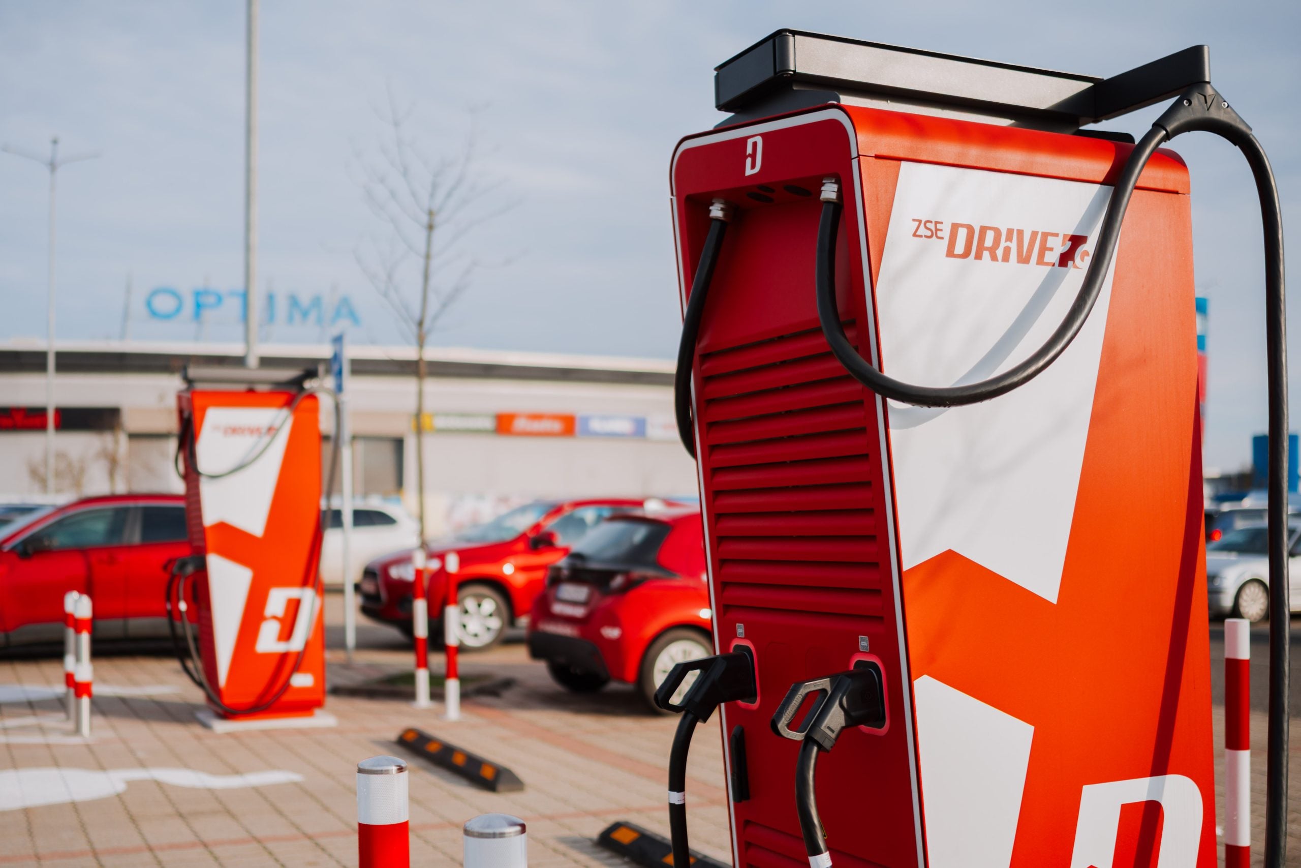 nabíjací hub ZSE Drive v Košiciach