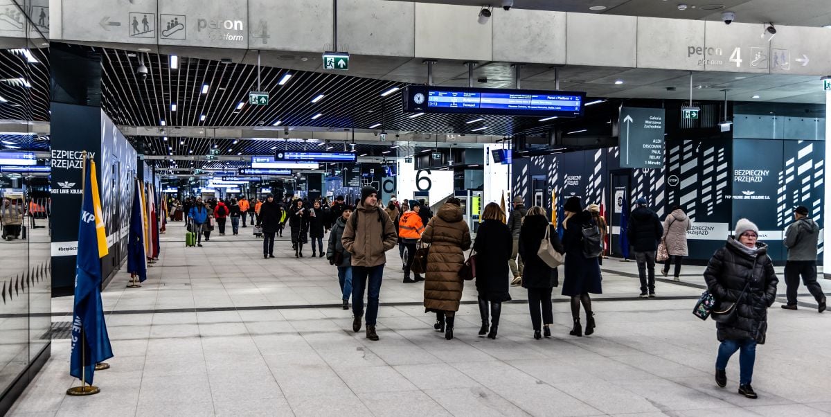 vlaková stanica Varšava