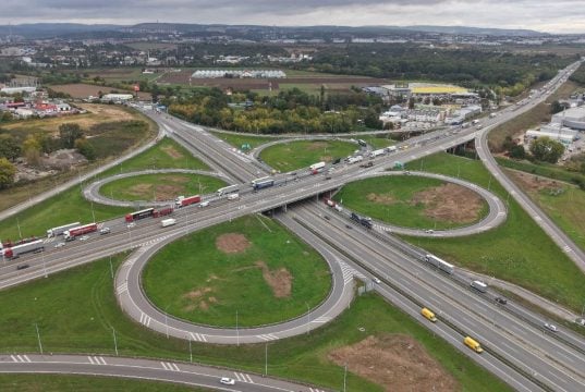 diaľničná križovatka Brno-juh