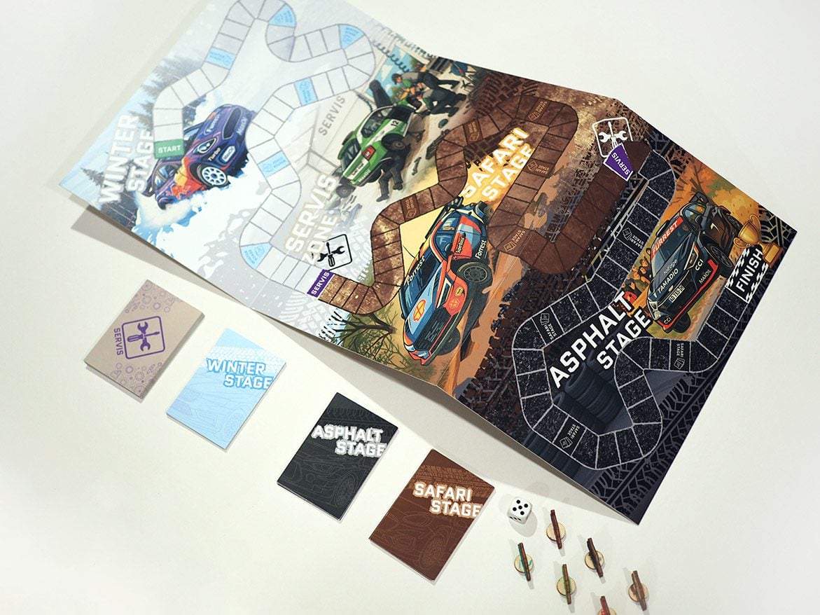 Spoločenská hra Rally Expedition