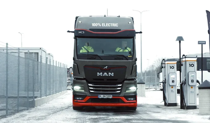 Zastaví mráz elektrické kamióny? Arktický test v -20 °C ukázal pravdu o nabíjaní