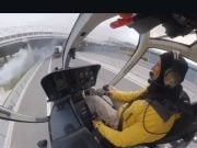 Fred North v helikoptére