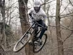 Denis Kohút na bicykli