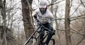 Denis Kohút na bicykli