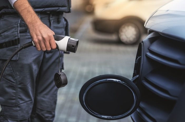 nabíjanie elektromobilu