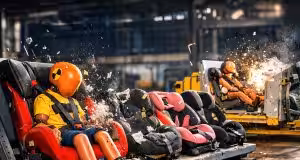 crashtest autosedačiek