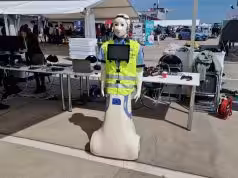 policajný robot ARI
