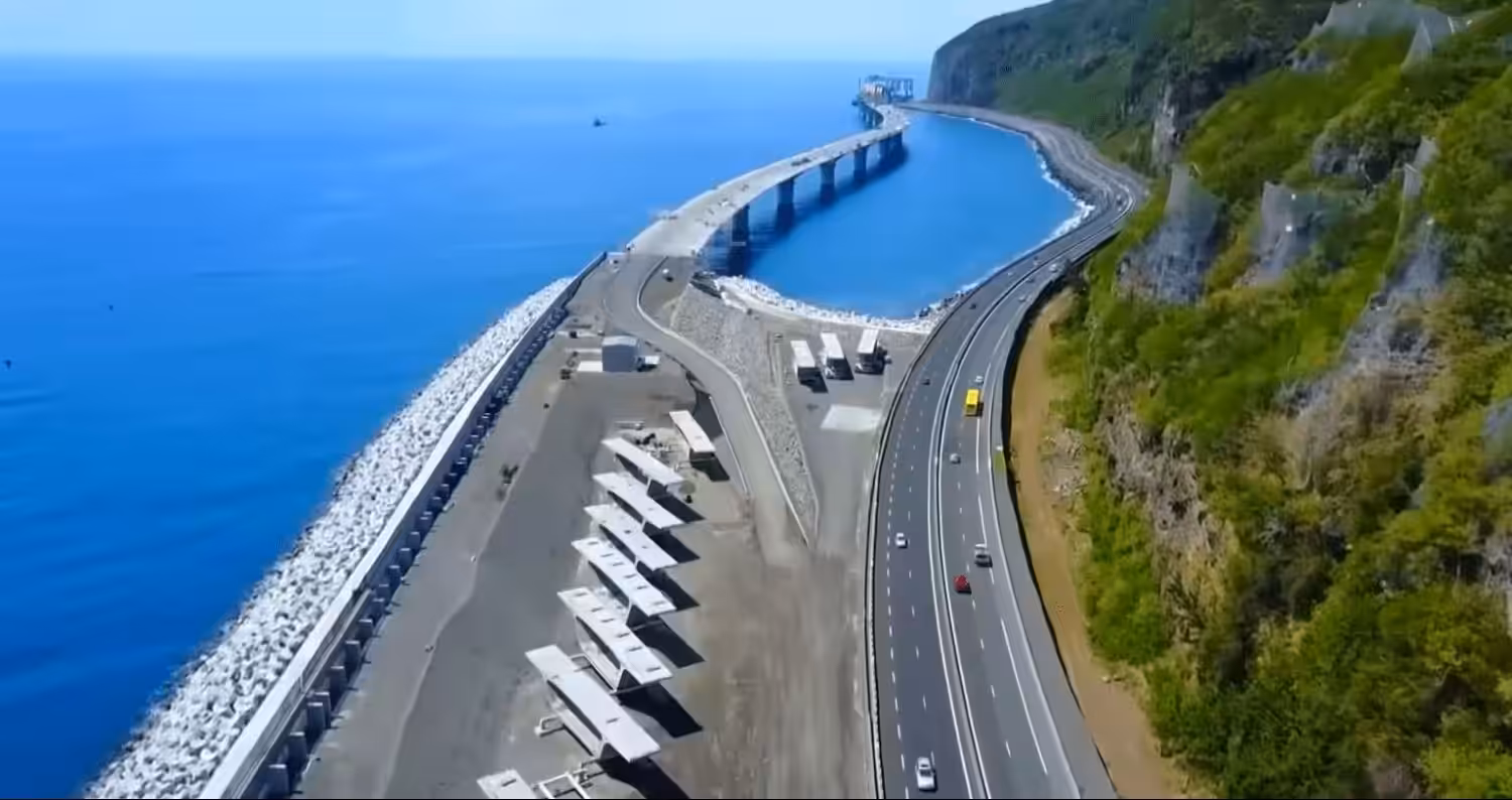 cesta nad oceánom