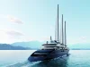 Luxus za hranicou reality. Gigantická jachta Orient Express vyplávala na more