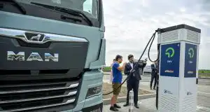Veľký problém elektromobilov sa možno práve skončil nabíjací hub OMV eMotion