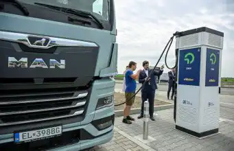 Veľký problém elektromobilov sa možno práve skončil nabíjací hub OMV eMotion