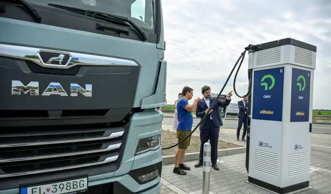 Veľký problém elektromobilov sa možno práve skončil nabíjací hub OMV eMotion