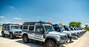 policajné vozidlá Ineos Grenadier