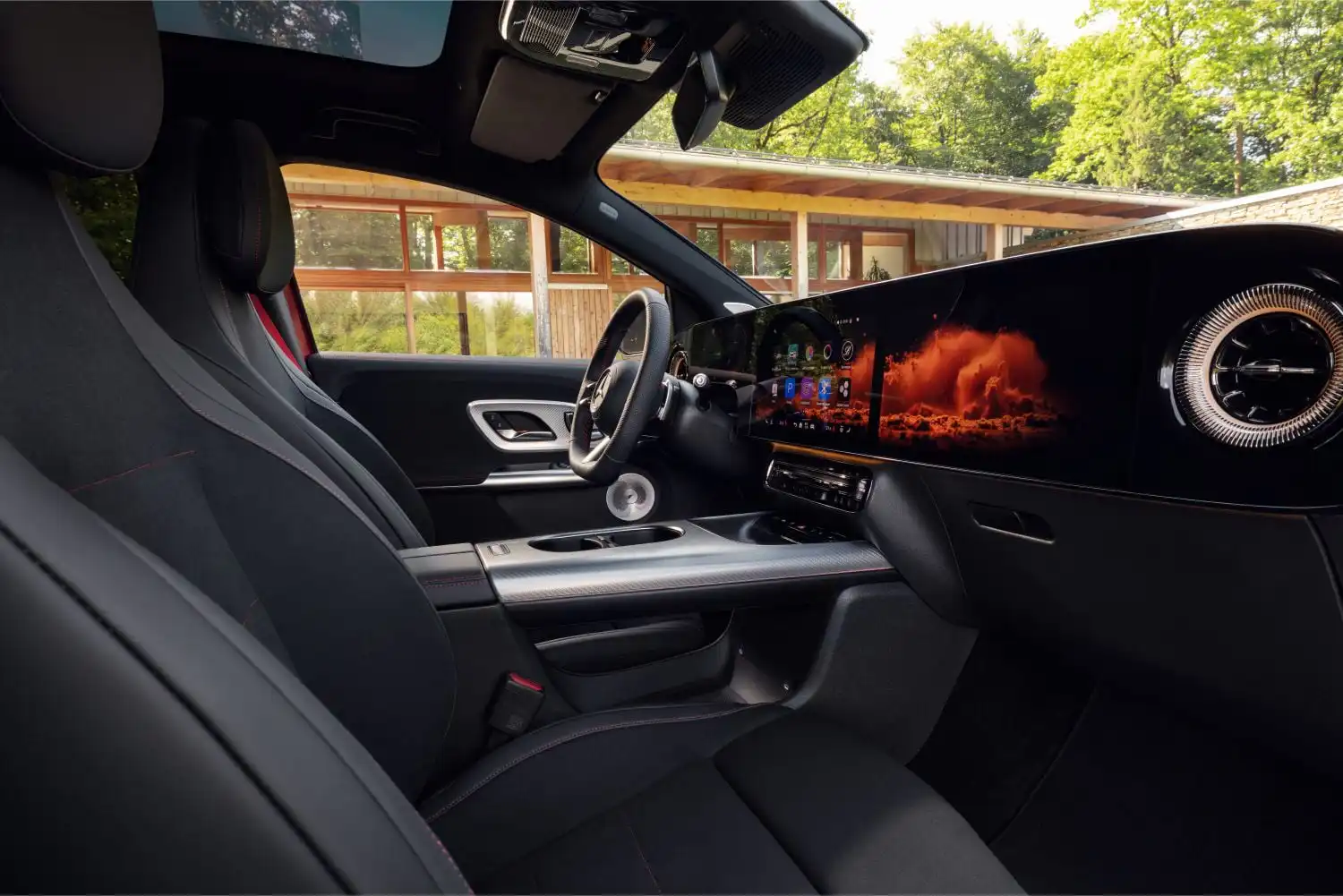 interiér Mercedes-Benz GLA