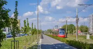 električka v Petržalke