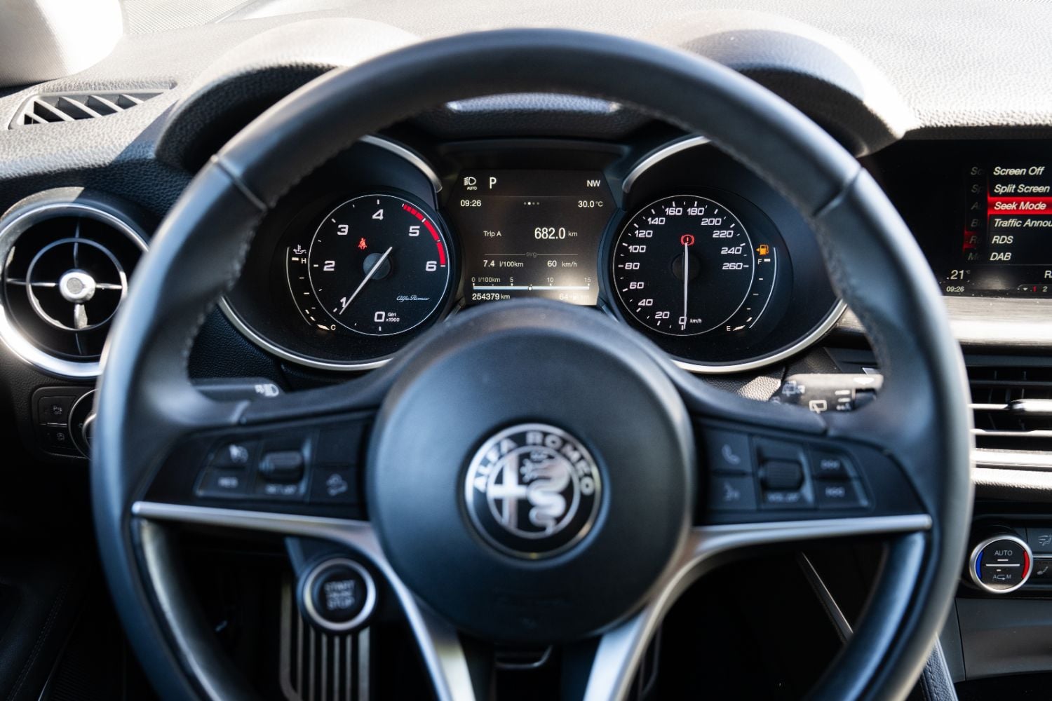volant Alfa Romeo Stelvio