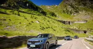 BMW iX3 na ceste Transfagarasan