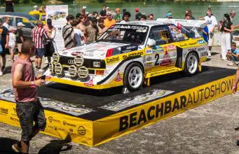 Zvuk päťvalca a krídla z inej galaxie: Audi Quattro S1 mieri na šou do Incheby Audi Quattro Sport S1