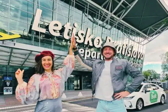 Milan Bez Mapy Bolt bratislavské letisko
