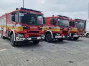 hasičské vozidlo Scania